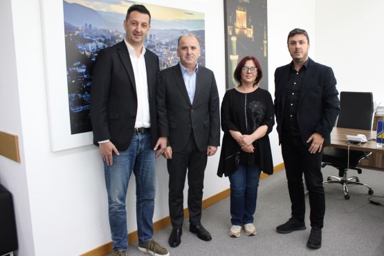Delegat u Domu naroda PSBiH Dženan Đonlagić razgovarao sa predstavnicima Sindikalne organizacije PSBiH 